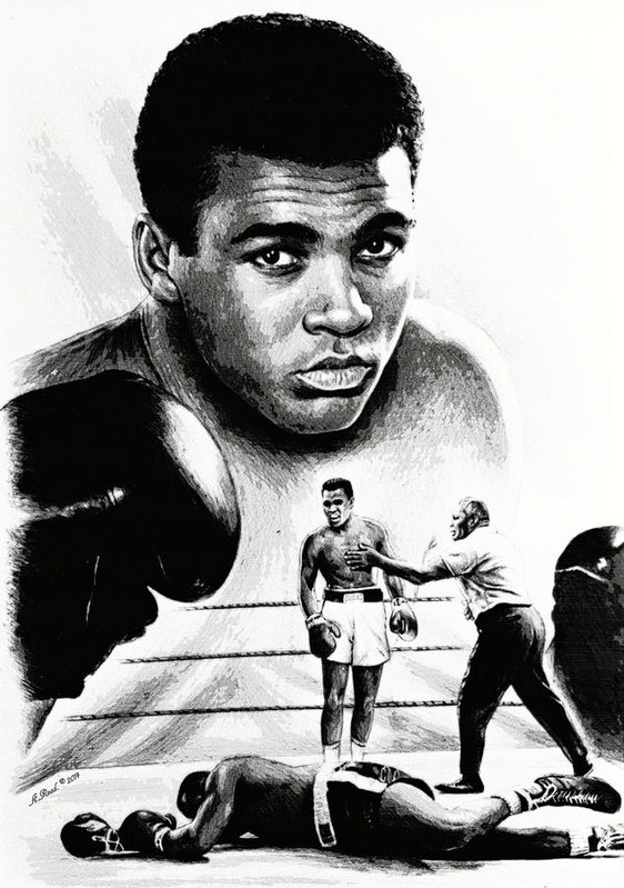 Muhammad Ali Drawing at GetDrawings | Free download