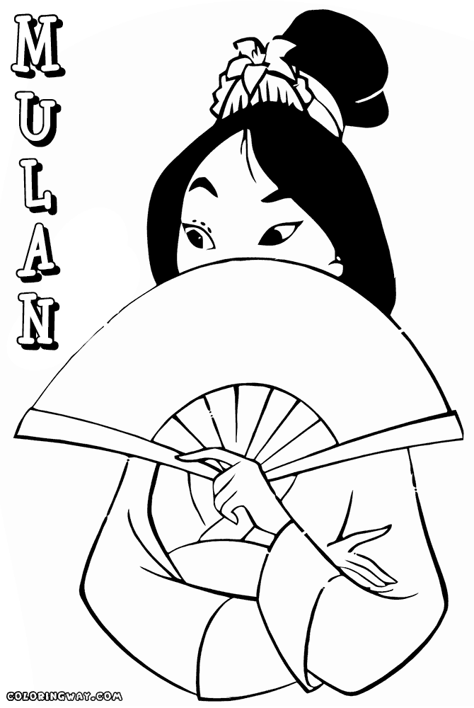 670x1000 Mulan Coloring Pages Coloring Pages To Download And Print