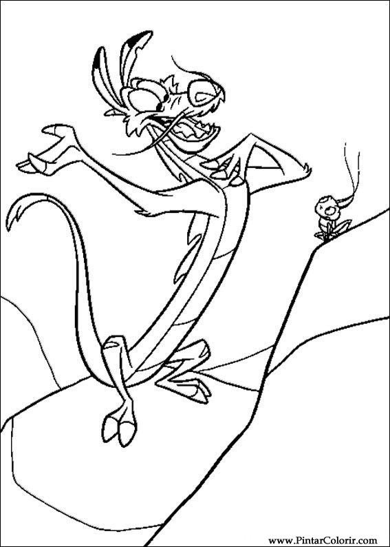 567x794 Drawings To Paint Amp Colour Mulan