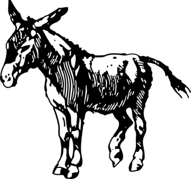 391x368 Mule Donkey Free Vector Download (52 Free Vector) For Commercial