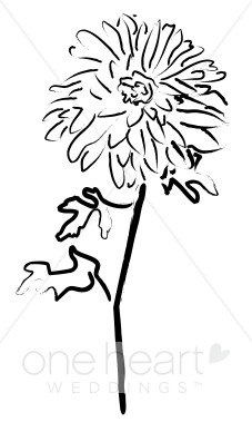 227x388 Mum Flower Clipart Elegant Wedding Flower Sketches