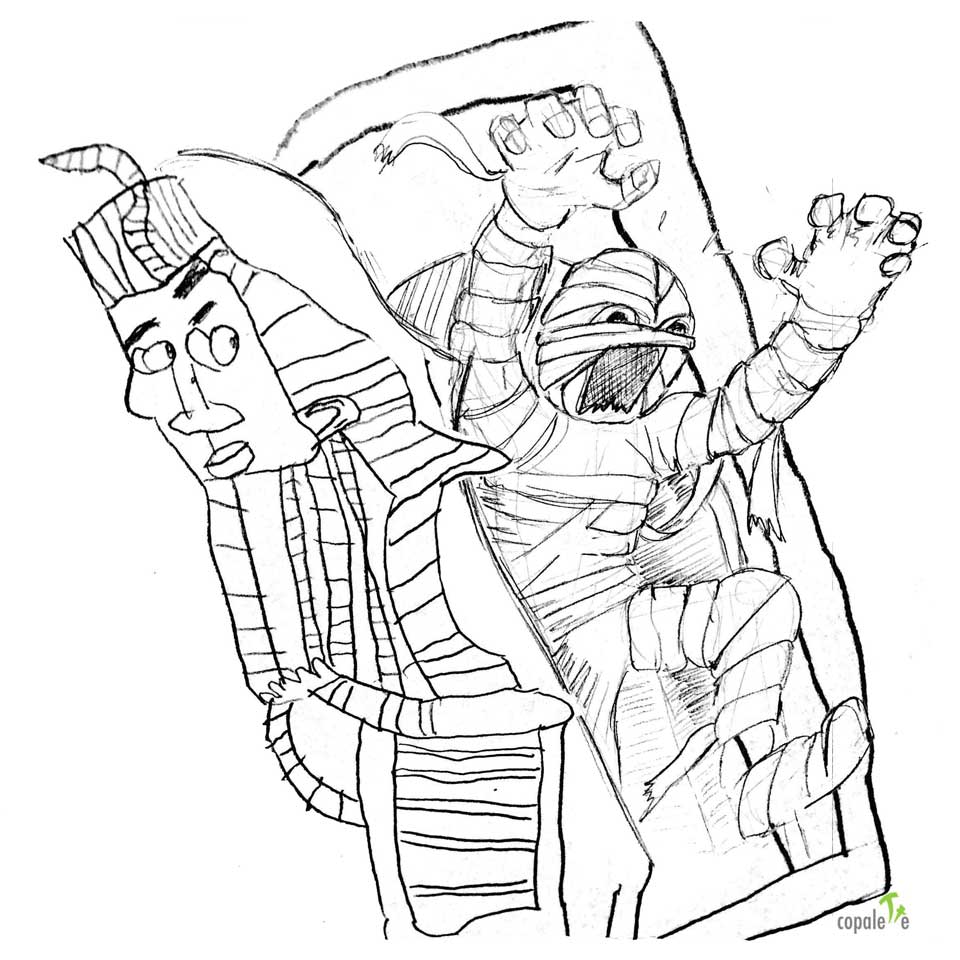 Mummies Drawing at GetDrawings | Free download