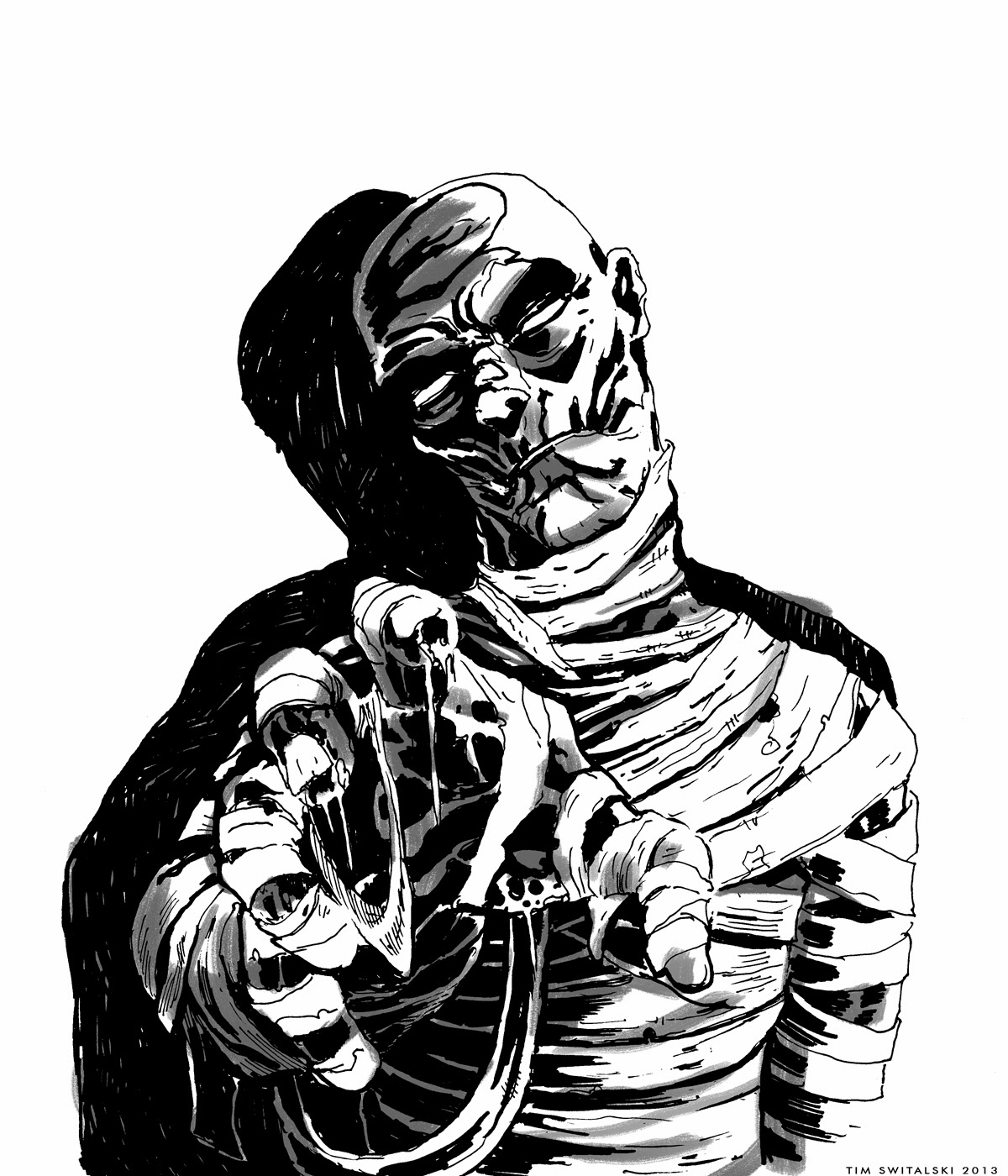 1200x1400 Rust Belt Monster Collective The Mummy