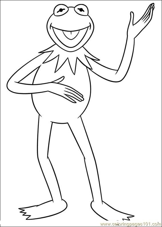 567x794 Muppets 07 Coloring Page
