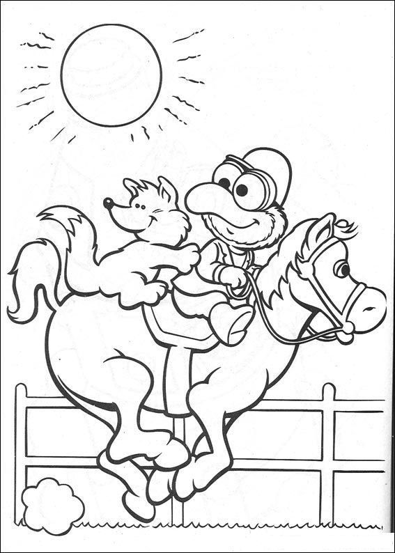 567x794 Kids N 57 Coloring Pages Of Muppet Babies