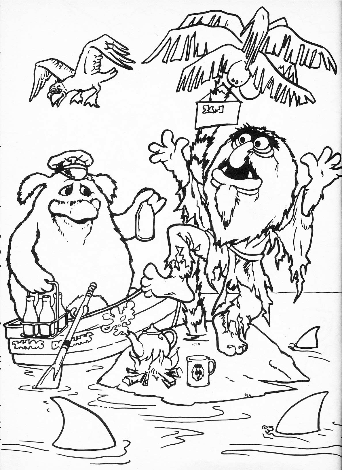 Muppets Animal Drawing at GetDrawings.com | Free for personal use
