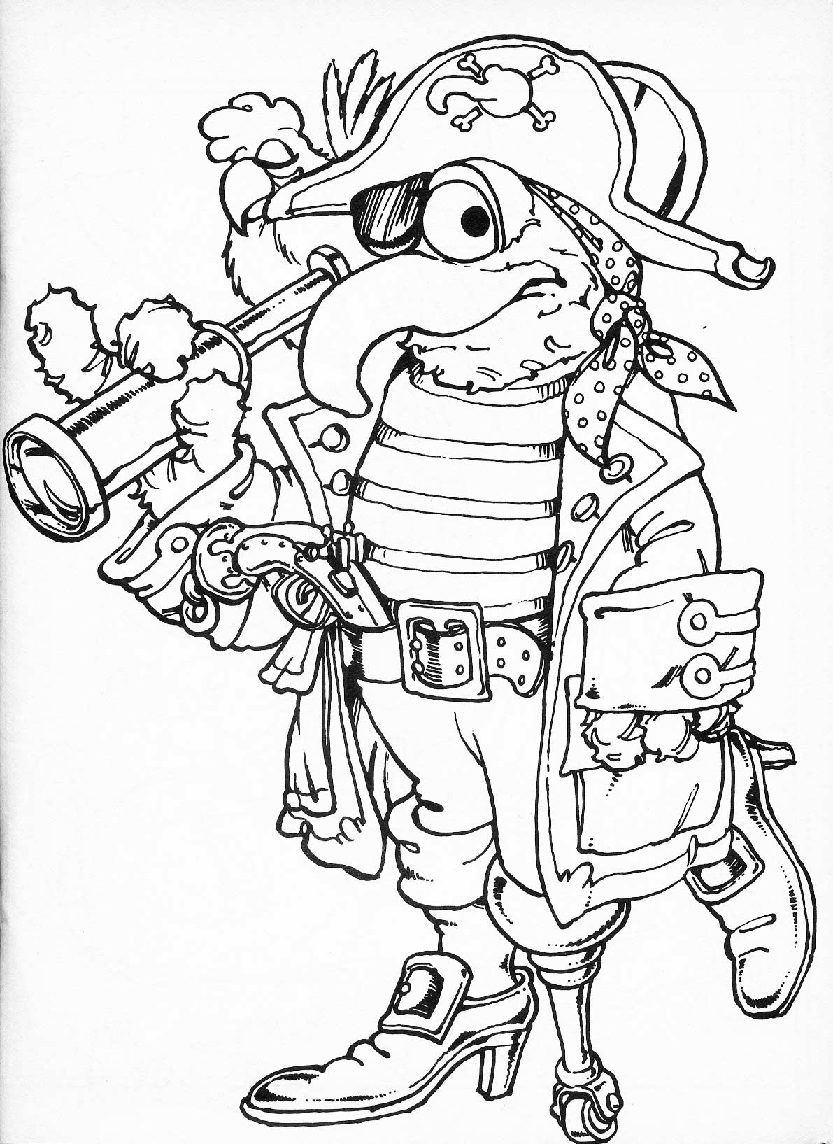 1191x1635 Muppets Drawing