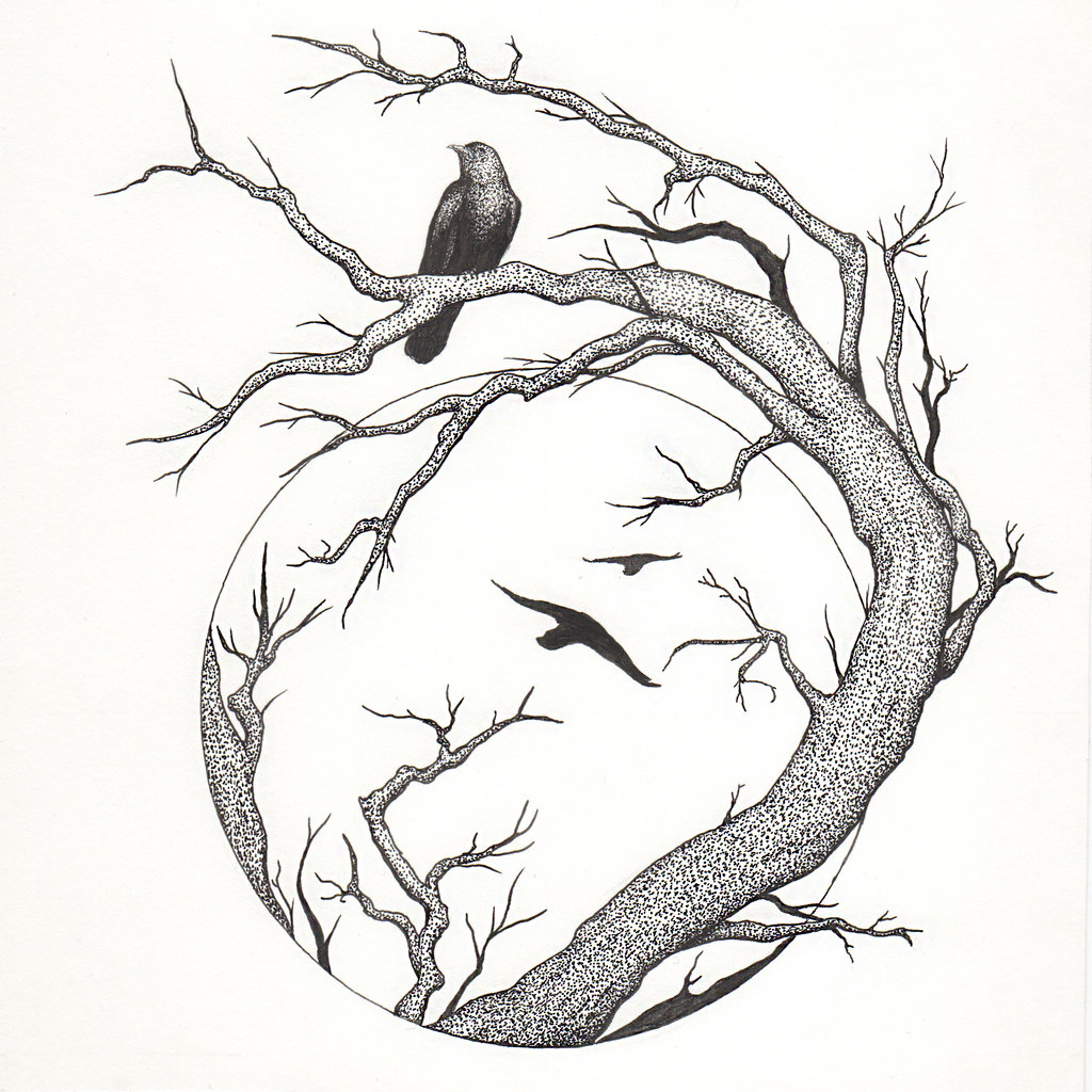 1024x1024 Murder Of Crows By Knelsonsc