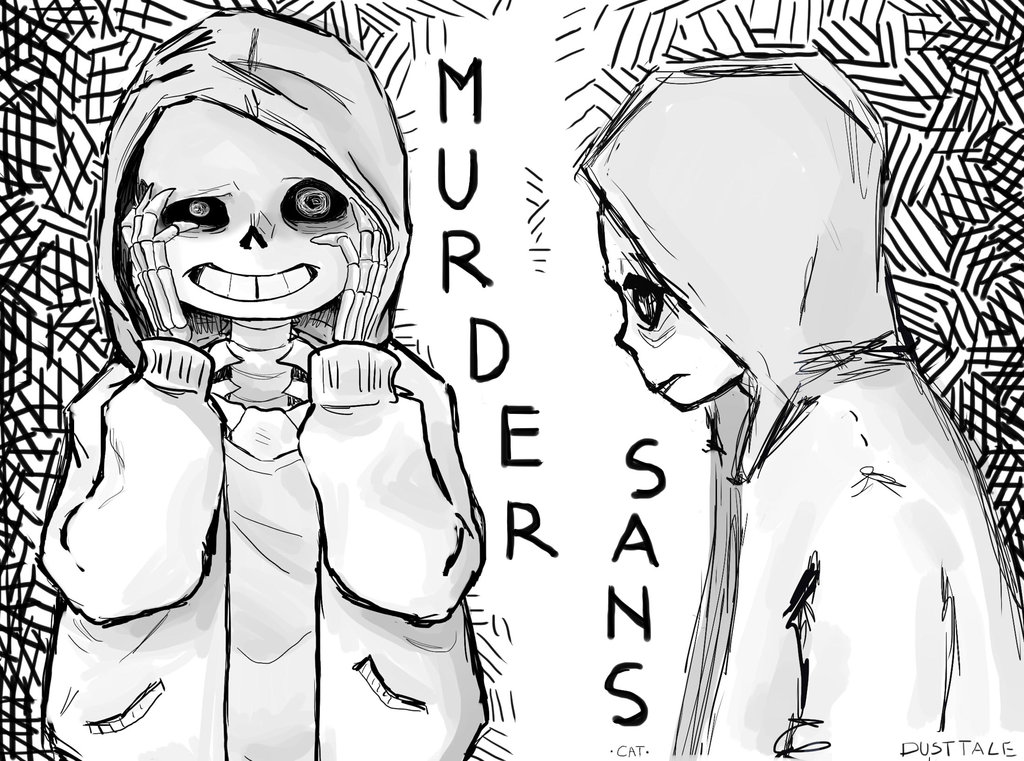 1024x761 Murder!sans By Thecatinthedrawer