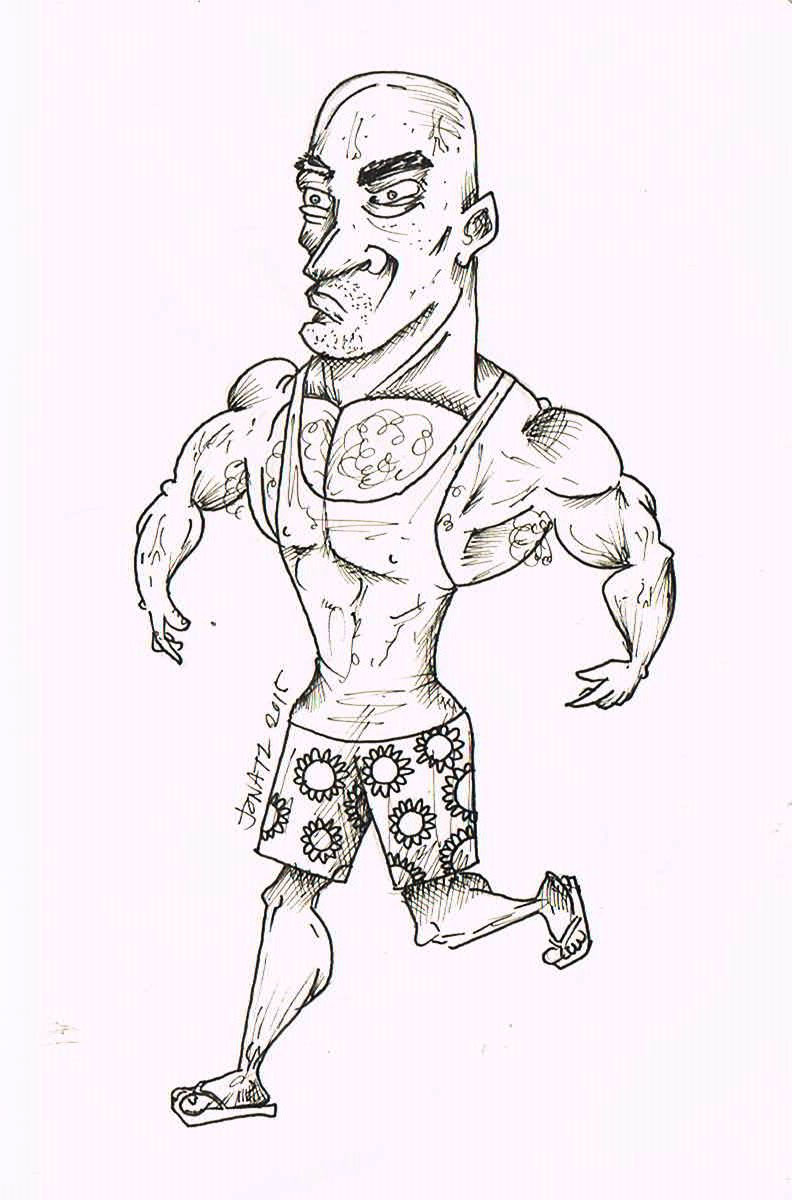 792x1200 Jonathan W. Gulayan The Muscle Man And The Dancing Teacher