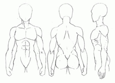 400x287 Tutorial Drawing The Figure Part 3 Animemanga Style