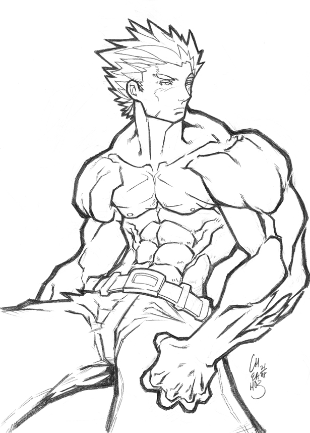 615x858 Muscular Overture By Sunburn18