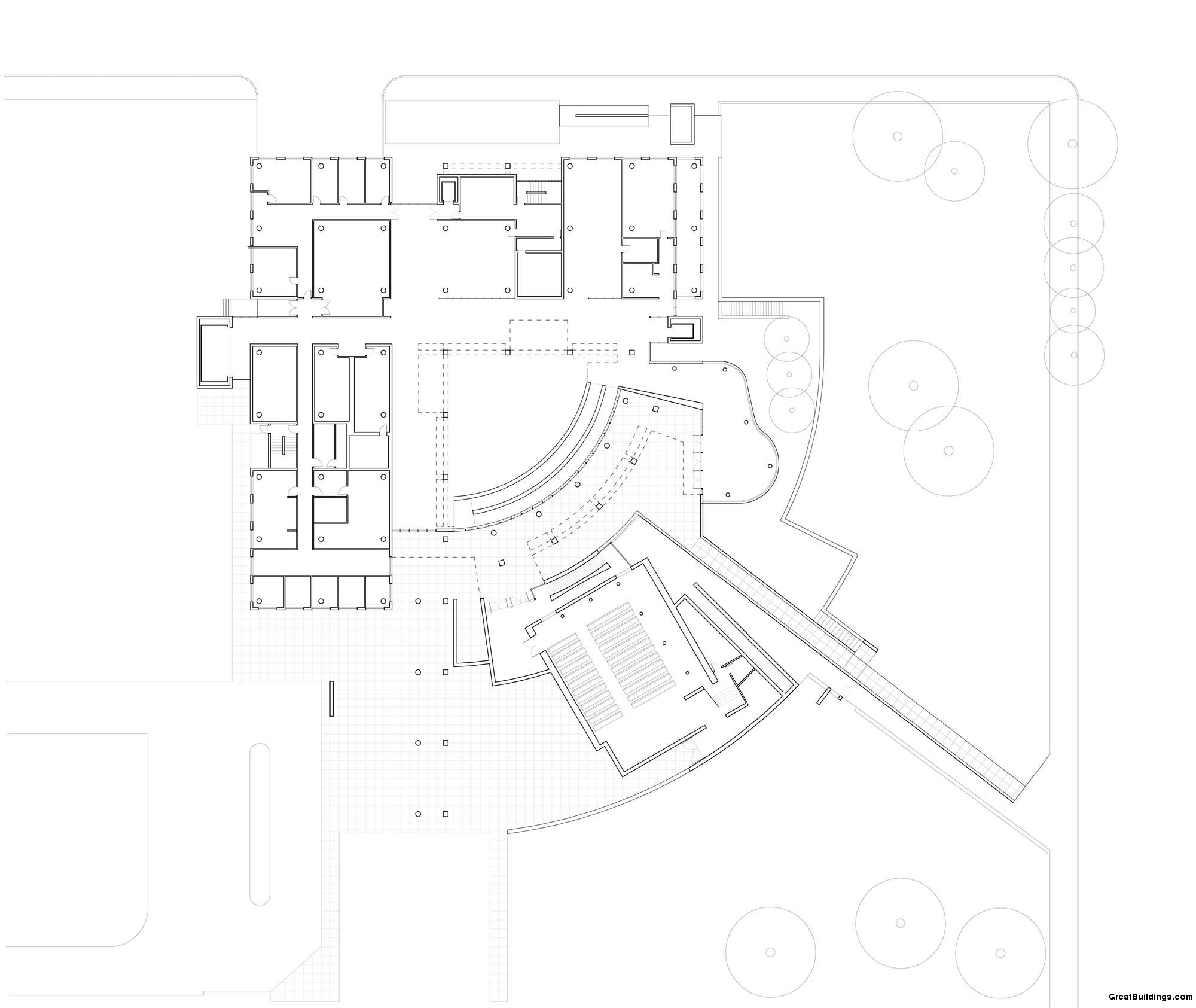 2000x1685 Great Buildings Drawing
