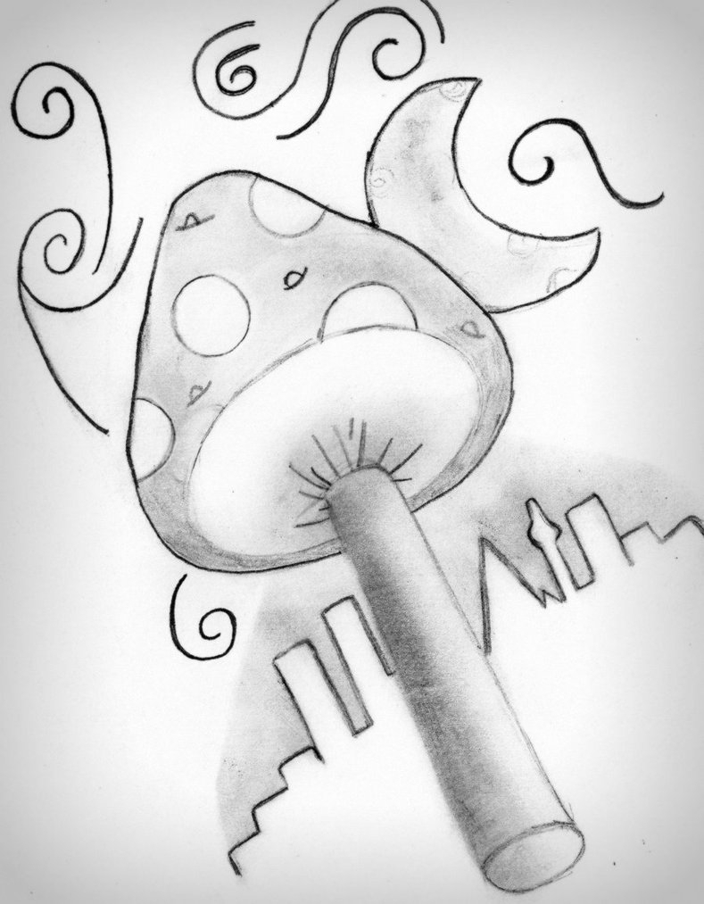 789x1013 Trippy Mushroom Drawings Psychedelic Mushroomannadigiovanni