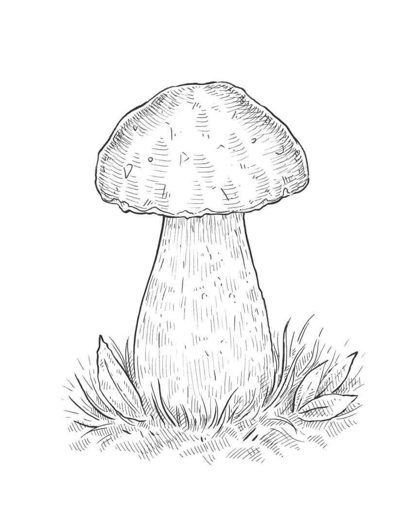 850x1060 How To Draw A Mushroom Website Design, Mobile App Development