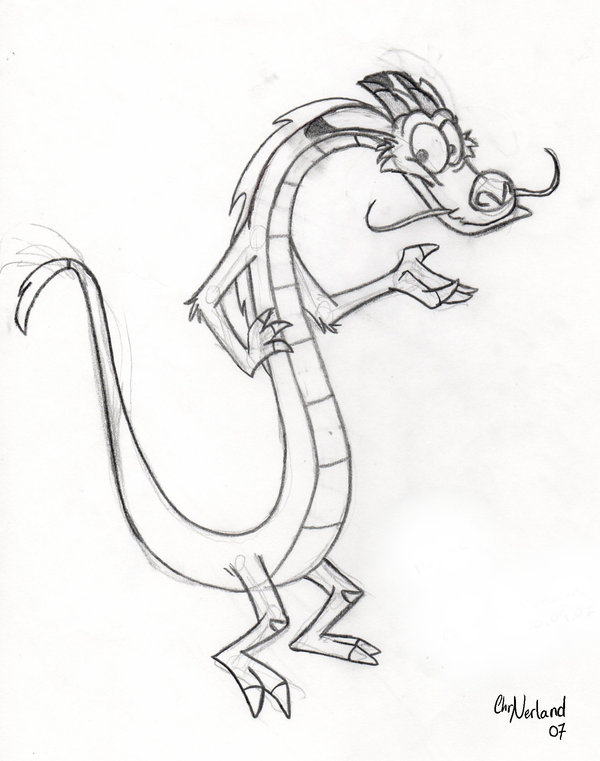 600x761 Mushu The Dragon By Sharivoffs