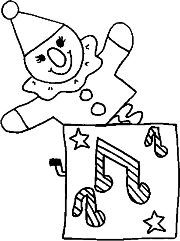 600x803 Jack In The Box Music Coloring Page Coloring Sky