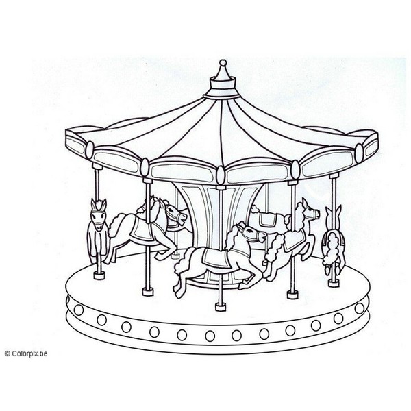 600x600 Music Box Carousel