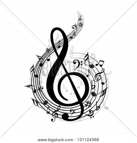 450x470 Creative Music Note Different Vector Amp Photo Bigstock