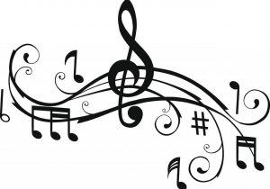300x210 Graffiti Drawing Of Musical Notes Music Notes Graffiti Png Guitar