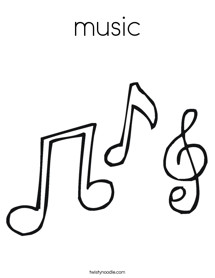 685x886 Music Notes Coloring Pages