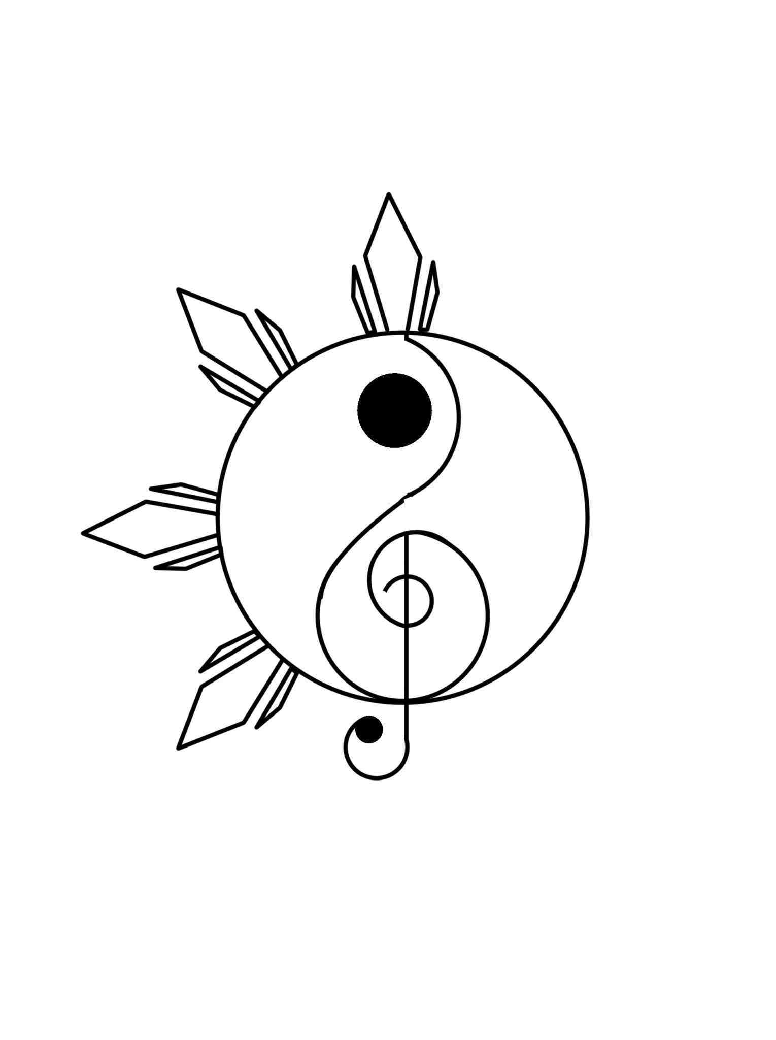 1529x2048 In Color Drawn Cool Music Notes Drawings Guitar Black And White