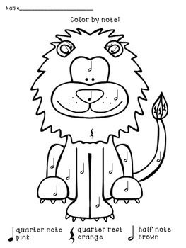 263x350 This Is A Color By Note Dynamics Worksheet I Made For My Students