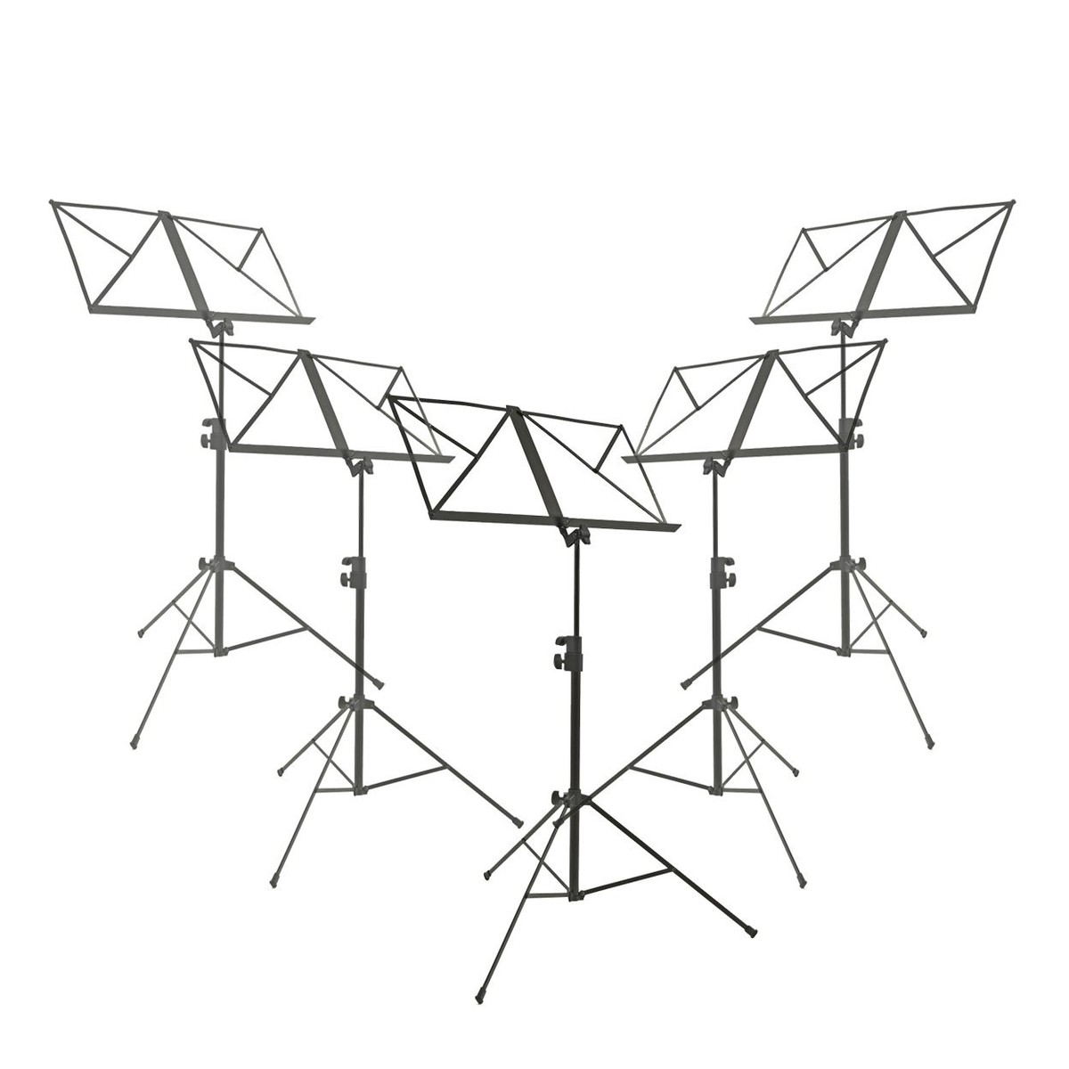 1200x1200 Music Stand By Gear4music, Pack Of 5