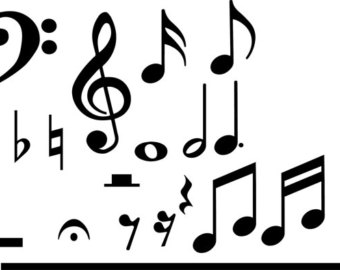 340x270 Music Symbols Etsy