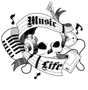 300x307 Djmusic Music Tattoos