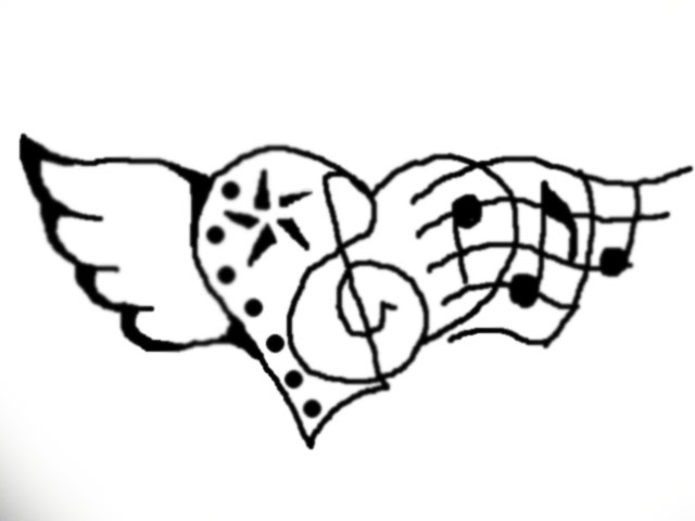 640x480 Music Tattoo Design By Mlarox