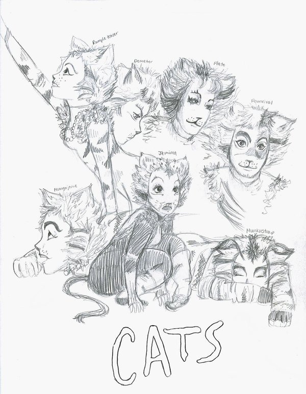 600x772 Cats Sketches 3 By Kumu18