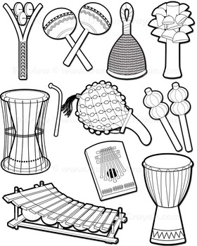 280x350 Musical Instruments African Instruments Clip Art By Dancing