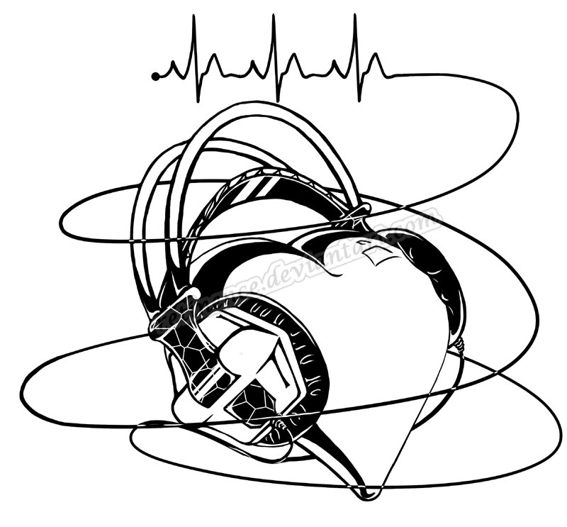 800x743 Collection Of Music Tattoos Drawing