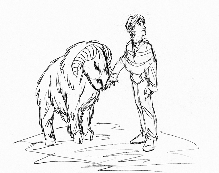 763x603 Sketch Ox Shepherd By Archicrash