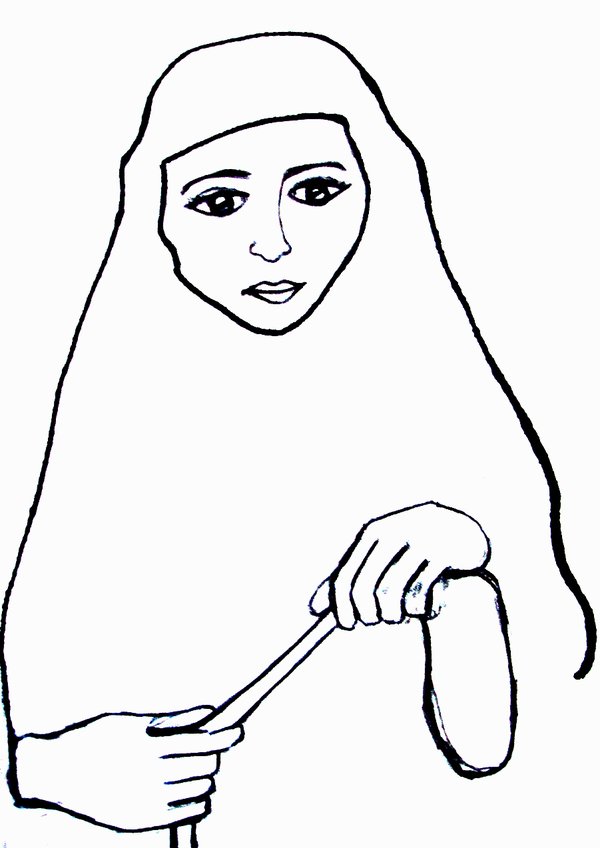 600x848 Spinning By Muslim Women