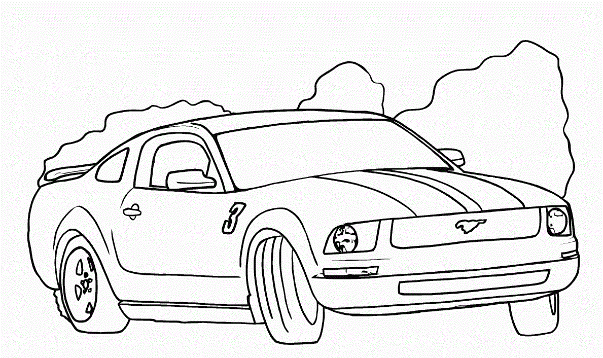 1189x706 Free Printable Mustang Coloring Pages For Kids
