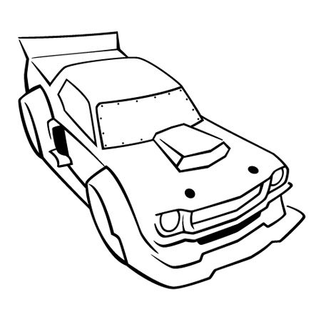 Mustang Car Drawing at GetDrawings | Free download