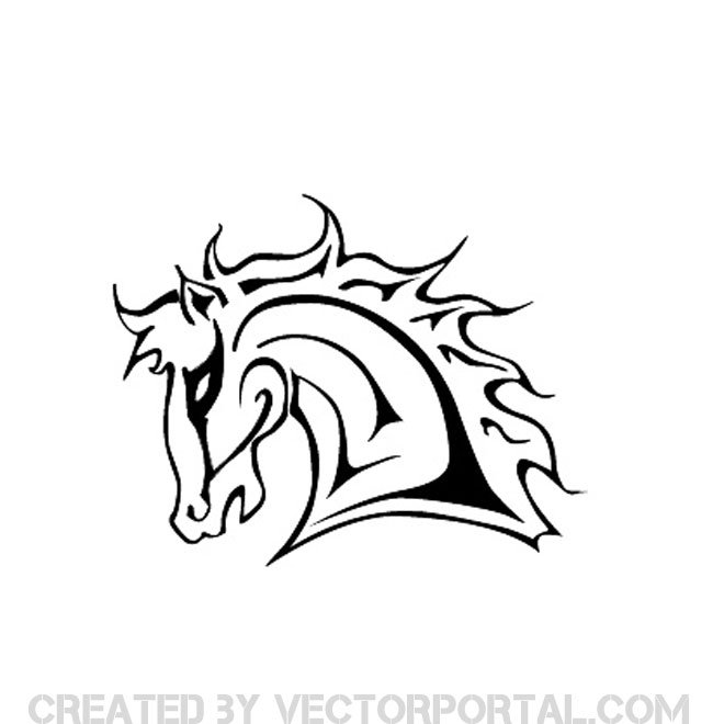 660x660 Horse Head Vectors Download Free Vector Art Amp Graphics