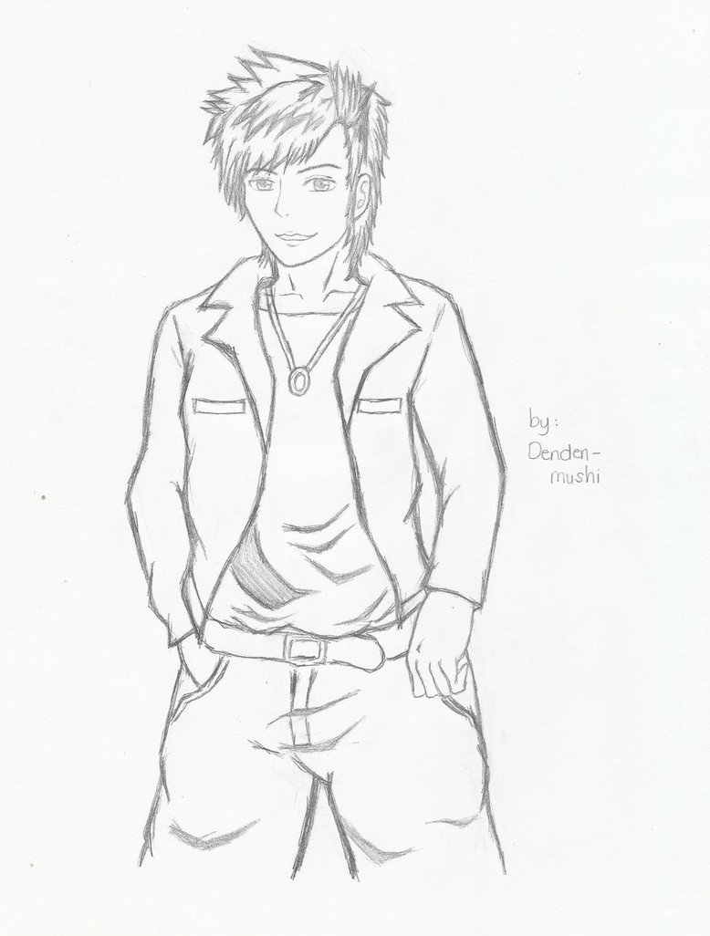 778x1026 My Anime Boy By Denden Mushi