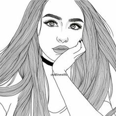 236x236 Drawing, Grunge, Outline, Outlines, Tumblr, First Set