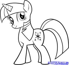 236x222 How To Draw My Little Pony Twilight Sparkle Cute Step By Step