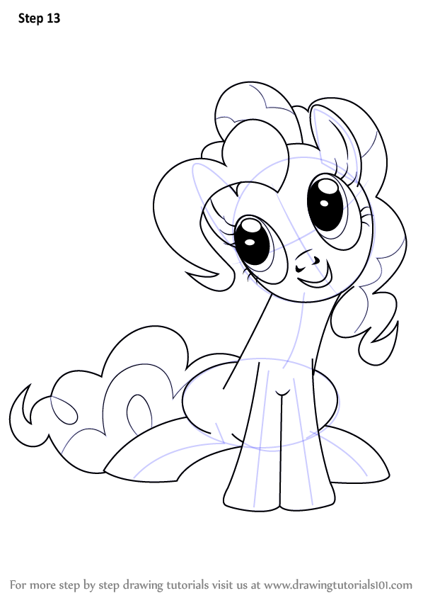 598x844 Learn How To Draw Pinkie Pie From My Little Pony Friendship Is