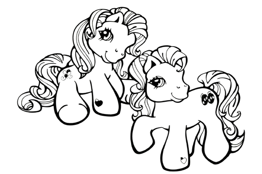 850x567 My Little Pony Coloring Pages To Print And Color In For Free