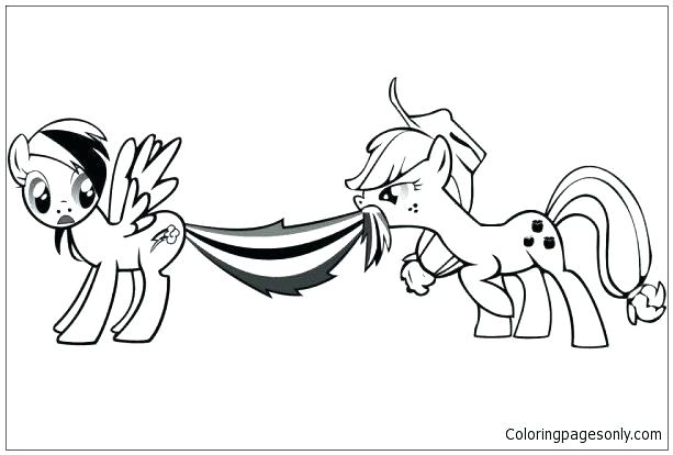 613x414 My Little Pony Coloring Pages Online Trend My Little Pony My