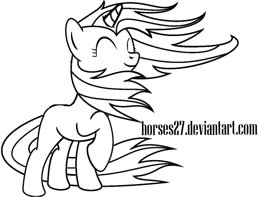 900x688 Mlp Fim Base [Unicorn] By Horses27