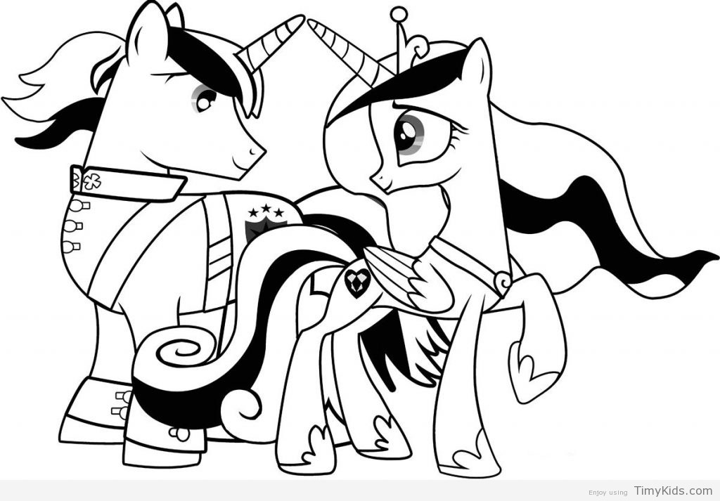 1024x713 My Little Pony Friendship Is Magic Coloring Pages Timykids