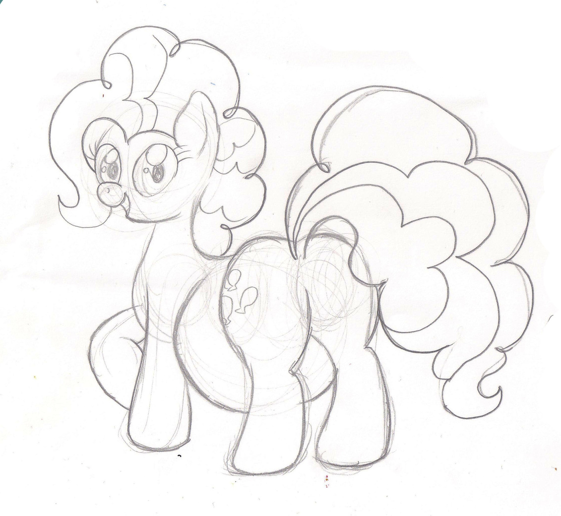 My Little Pony Pencil Drawing at GetDrawings | Free download