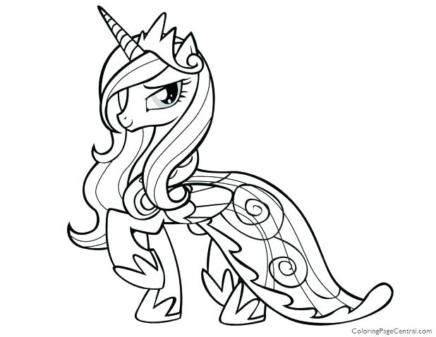 618x478 Princess Twilight Sparkle Coloring Page Innovative My Little Pony