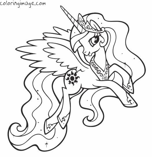 My Little Pony Unicorn Drawing